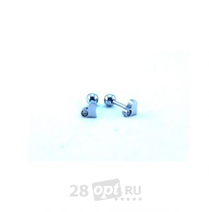 Стальной тату-держатель F114, 22 мм x 50 мм