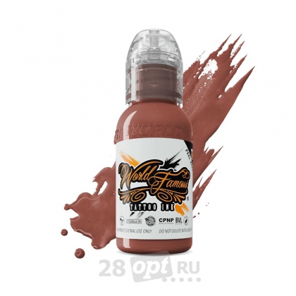 Краска для художественной татуировки World Famous Tattoo Ink, Oleg Dark Skin, 30 мл