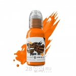 Краска для художественной татуировки World Famous Tattoo Ink, Acropolis Orange, 30 мл