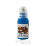Краска для художественной татуировки World Famous Tattoo Ink, Bangkok Blue, 30 мл