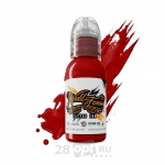 Краска для художественной татуировки World Famous Tattoo Ink, Big Apple Red, 30 мл