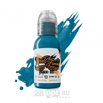 Краска для художественной татуировки World Famous Tattoo Ink, Big Ben Blue, 30 мл