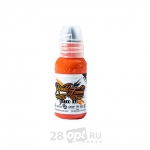 Краска для художественной татуировки World Famous Tattoo Ink, Bora Bora Peach, 30 мл