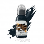Краска для художественной татуировки World Famous Tattoo Ink, Dark Blizzard, 30 мл