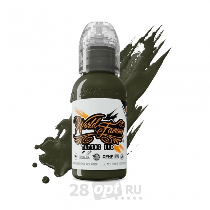 Краска для художественной татуировки World Famous Tattoo Ink, Dark Autumn, 30 мл