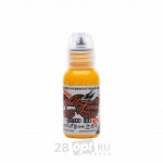 Краска для художественной татуировки World Famous Tattoo Ink, Dubai Gold, 30 мл