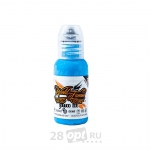 Краска для художественной татуировки World Famous Tattoo Ink, Einstein Blue, 30 мл