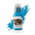 Краска для художественной татуировки World Famous Tattoo Ink, Greenland Ice Blue, 30 мл