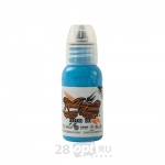 Краска для художественной татуировки World Famous Tattoo Ink, Greenland Ice Blue, 30 мл