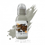 Краска для художественной татуировки World Famous Tattoo Ink, Grey Glutton, 30 мл