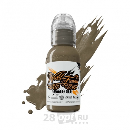 Краска для художественной татуировки World Famous Tattoo Ink, GTMO Green, 30 мл