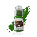 Краска для художественной татуировки World Famous Tattoo Ink, Everglades Green, 15 мл