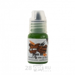 Краска для художественной татуировки World Famous Tattoo Ink, Everglades Green, 15 мл