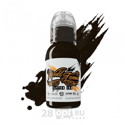 Краска для художественной татуировки World Famous Tattoo Ink by Andrey Kolbasin, Oak, 30 мл