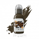 Краска для художественной татуировки World Famous Tattoo Ink by Pony Lawson, Cigar, 30 мл