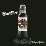 Краска для художественной татуировки World Famous Tattoo Ink by Pony Lawson, Olive Drab, 30 мл