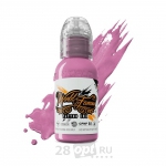 Краска для художественной татуировки World Famous Tattoo Ink by Sandra Daukshta, Pretty Pink, 30 мл