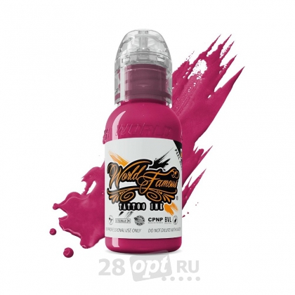 Краска для художественной татуировки World Famous Tattoo Ink by Sandra Daukshta, Wet Lips, 30 мл