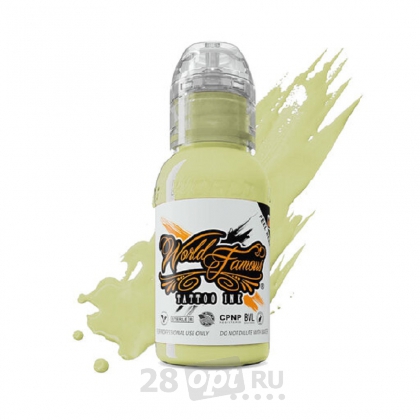 Краска для художественной татуировки World Famous Tattoo Ink by Vincent Zaterra, Toxic Apple, 30 мл
