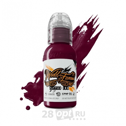 Краска для художественной татуировки World Famous Tattoo Ink,  Liberaci Red, 30 мл