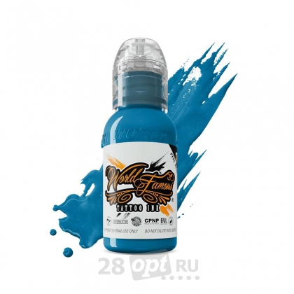 Краска для художественной татуировки World Famous Tattoo Ink, Natural Pool, 30 мл