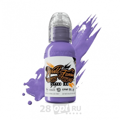 Краска для художественной татуировки World Famous Tattoo Ink, Panama Purple, 15 мл