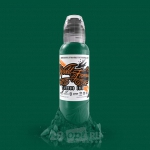 Краска для художественной татуировки World Famous Tattoo Ink, Pancho Deep Green, 30 мл