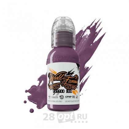 Краска для художественной татуировки World Famous Tattoo Ink, Pancho Light Violet, 30 мл
