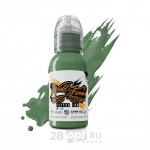 Краска для художественной татуировки World Famous Tattoo Ink, Pancho Medium Green, 30 мл