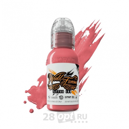 Краска для художественной татуировки World Famous Tattoo Ink, Pancho Peach, 30 мл