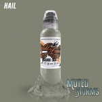 Краска для художественной татуировки World Famous Tattoo Ink, Poch Muted Storms Hail, 30 мл