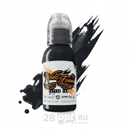 Краска для художественной татуировки World Famous Tattoo Ink, Poch's Monochromatic 2B, 30 мл