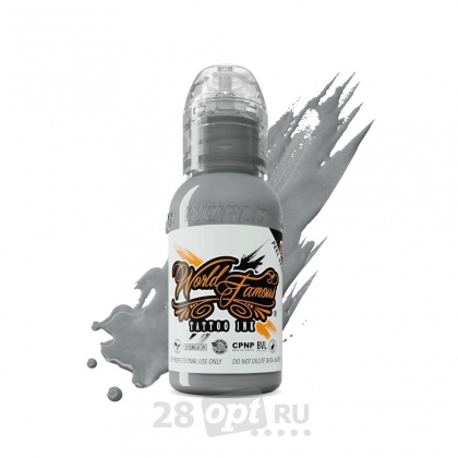 Краска для художественной татуировки World Famous Tattoo Ink, Poch's Monochromatic H, 30 мл
