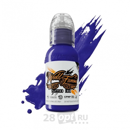 Краска для художественной татуировки World Famous Tattoo Ink, Leaning Tower of Purple, 30 мл