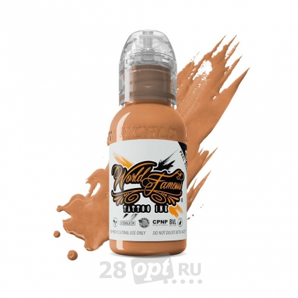 Краска для художественной татуировки World Famous Tattoo Ink, Oleg Kremlin Copper, 30 мл