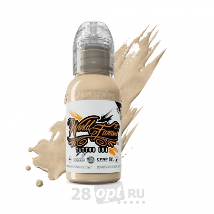 Краска для художественной татуировки World Famous Tattoo Ink, Pink Ribbon Fair Honey, 30 мл