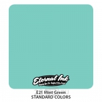 Уцененный товар Краска для художественной татуировки Eternal, Mint Green, 30 мл