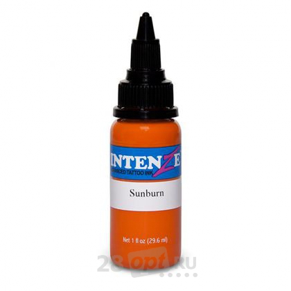 Распродажа, Краска для художественной татуировки Intenze, Sunburn, 30 мл