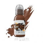 Уцененный товар Краска для художественной татуировки World Famous Tattoo Ink by Maks Kornev, Bronze, 30 мл