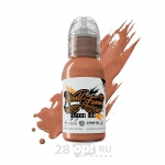 Уцененный товар, Краска для художественной татуировки World Famous Tattoo Ink, Van Gogh Tan, 30 мл