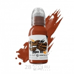 Краска для художественной татуировки World Famous Tattoo Ink, Red Clay, 30 мл