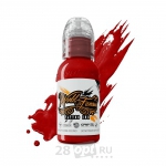 Краска для художественной татуировки World Famous Tattoo Ink, Red Hot, 30 мл