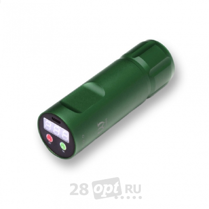 Роторная тату-машинка для художественной татуировки AVA PEN EP7, Green