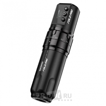 Роторная тату-машинка для художественной татуировки DragonHawk Fold Pro, Black