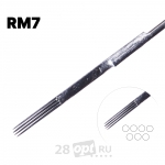 Иглы для художественной татуировки Black Bird, Round Magnum 7, коробка 50 шт.