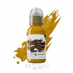 Краска для художественной татуировки World Famous Tattoo Ink by Sarah Miller, Asgard Gold, 30 мл