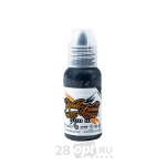 Краска для художественной татуировки World Famous Tattoo Ink by Sarah Miller, Fenrir Gray #3, 30 мл