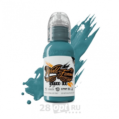 Краска для художественной татуировки World Famous Tattoo Ink by Sarah Miller, Jotunn Blue, 30 мл