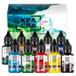 Сет красок для художественной татуировки КРАСКА Tattoo Ink, Живописный, 30 мл