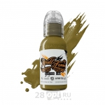 Краска для художественной татуировки World Famous Tattoo Ink, Sicilian Olive, 30 мл
